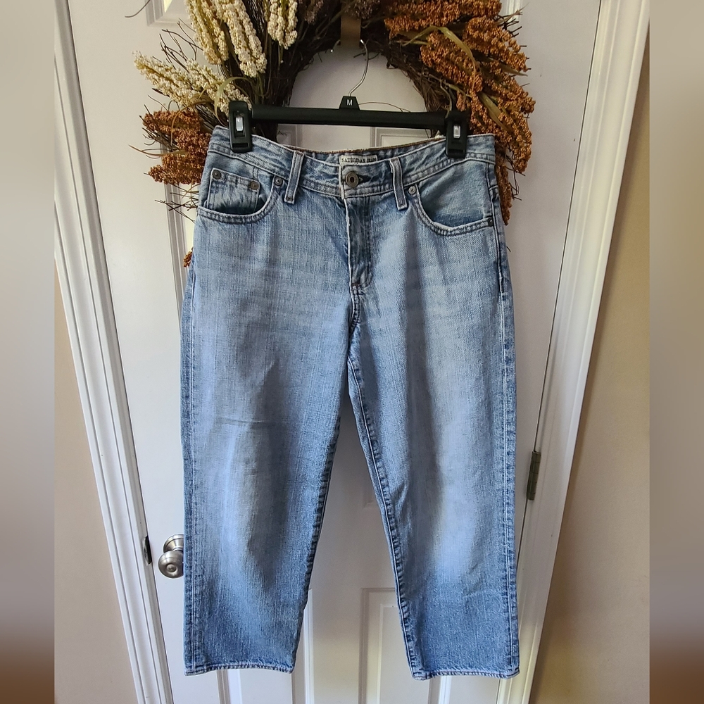 Polo Ralph Lauren Saturday Cropped Jeans Size 26 W/Size 2